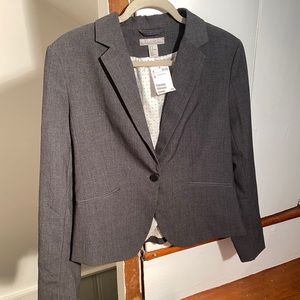 NWT Dark Gray blazer H&M. Single button